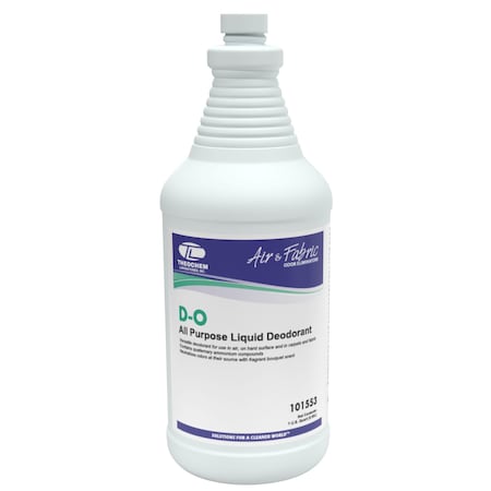 Theochem D-O - 12/1 QT CASE, All Purpose liquid Deodorant, 12PK 101553-99990-1Q